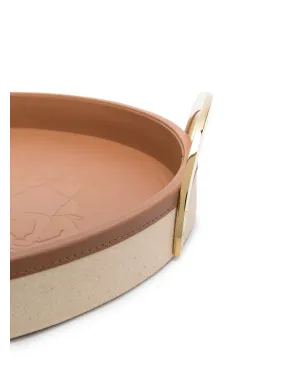 Ralph Lauren Home Garrett レザー エンボスプリント トレイ - サムネイル4