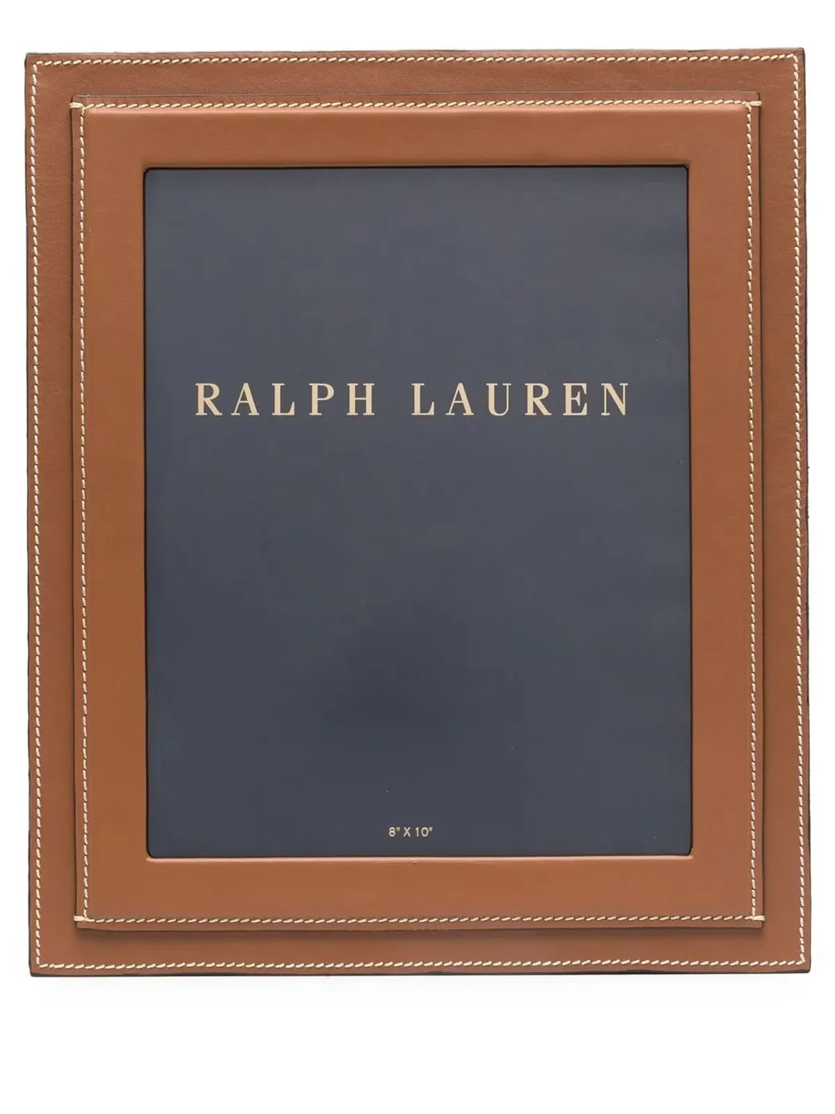 Ralph Lauren Home Brennan レザー写真立て - ブラウン - 画像1