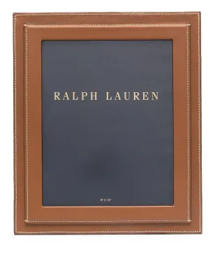 Ralph Lauren Home Brennan レザー写真立て - ブラウン - サムネイル1