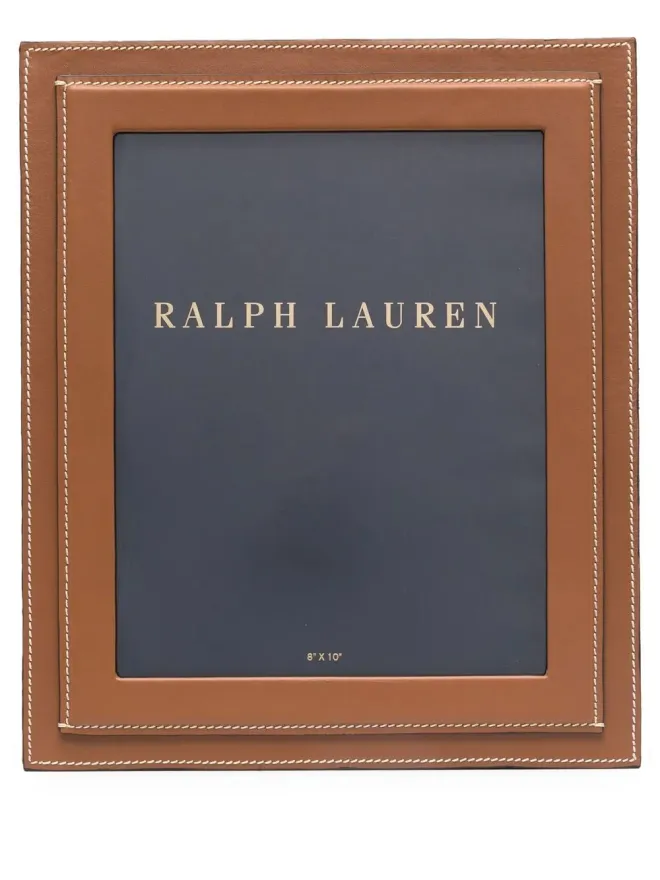 Ralph Lauren Home Ralph Lauren Home Brennan レザー写真立て - ブラウンの商品画像