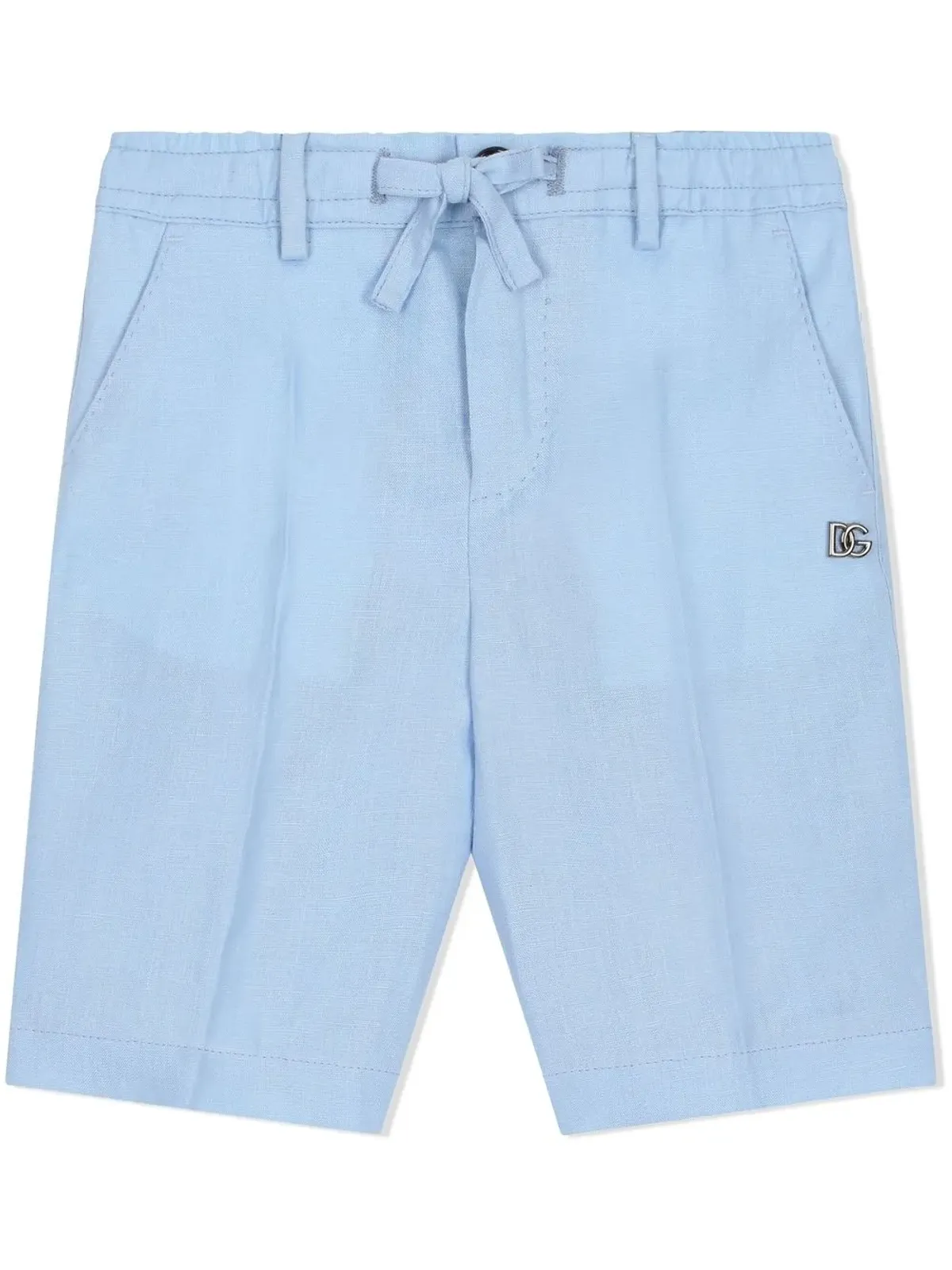 Dolce & Gabbana Kids シングルブレスト リネン スーツ - 画像3