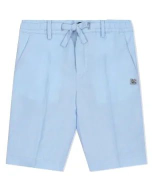 Dolce & Gabbana Kids シングルブレスト リネン スーツ - サムネイル3