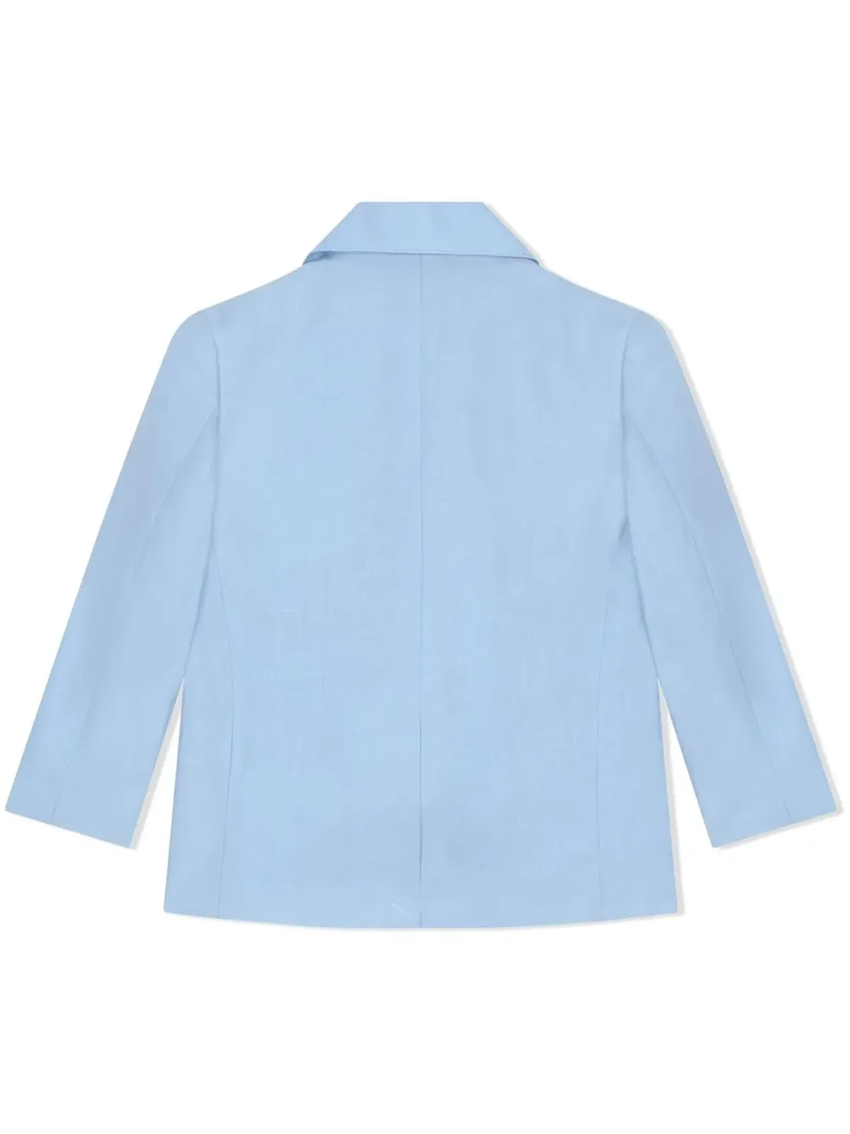 Dolce & Gabbana Kids シングルブレスト リネン スーツ - 画像4