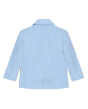 Dolce & Gabbana Kids シングルブレスト リネン スーツ - サムネイル4