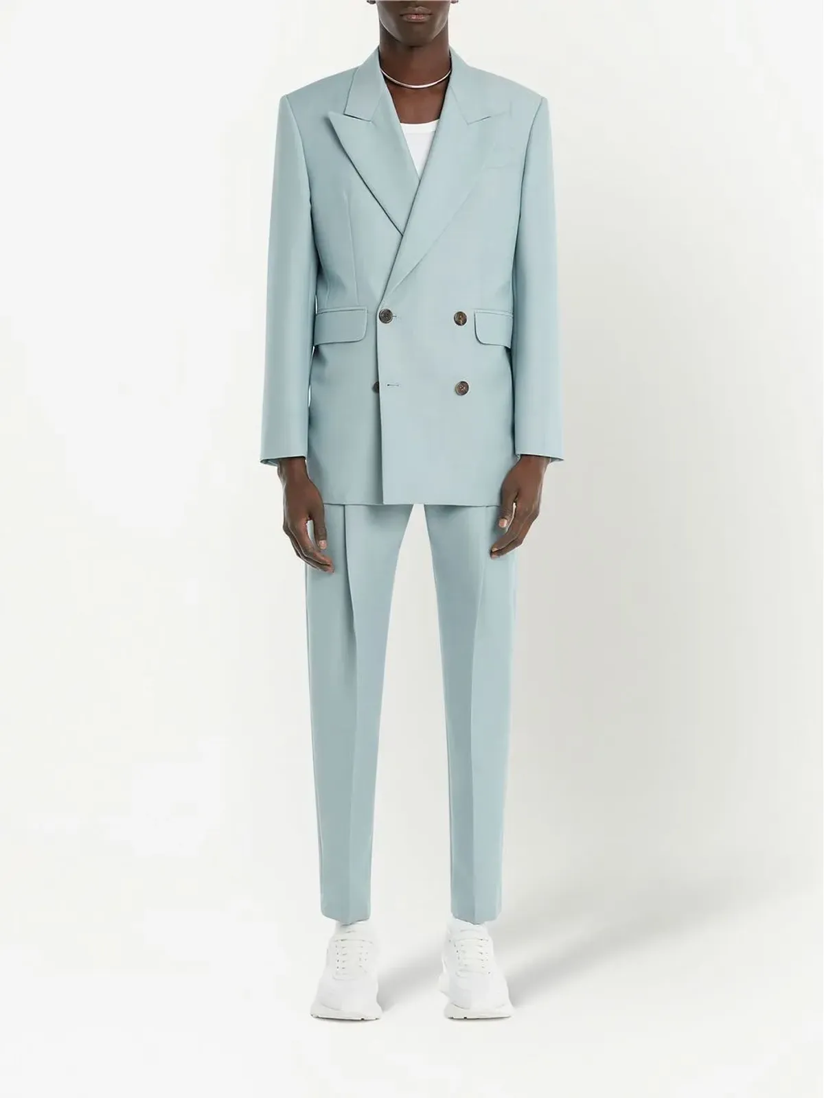 Alexander McQueen ダブルブレスト テーラードジャケット - 画像2