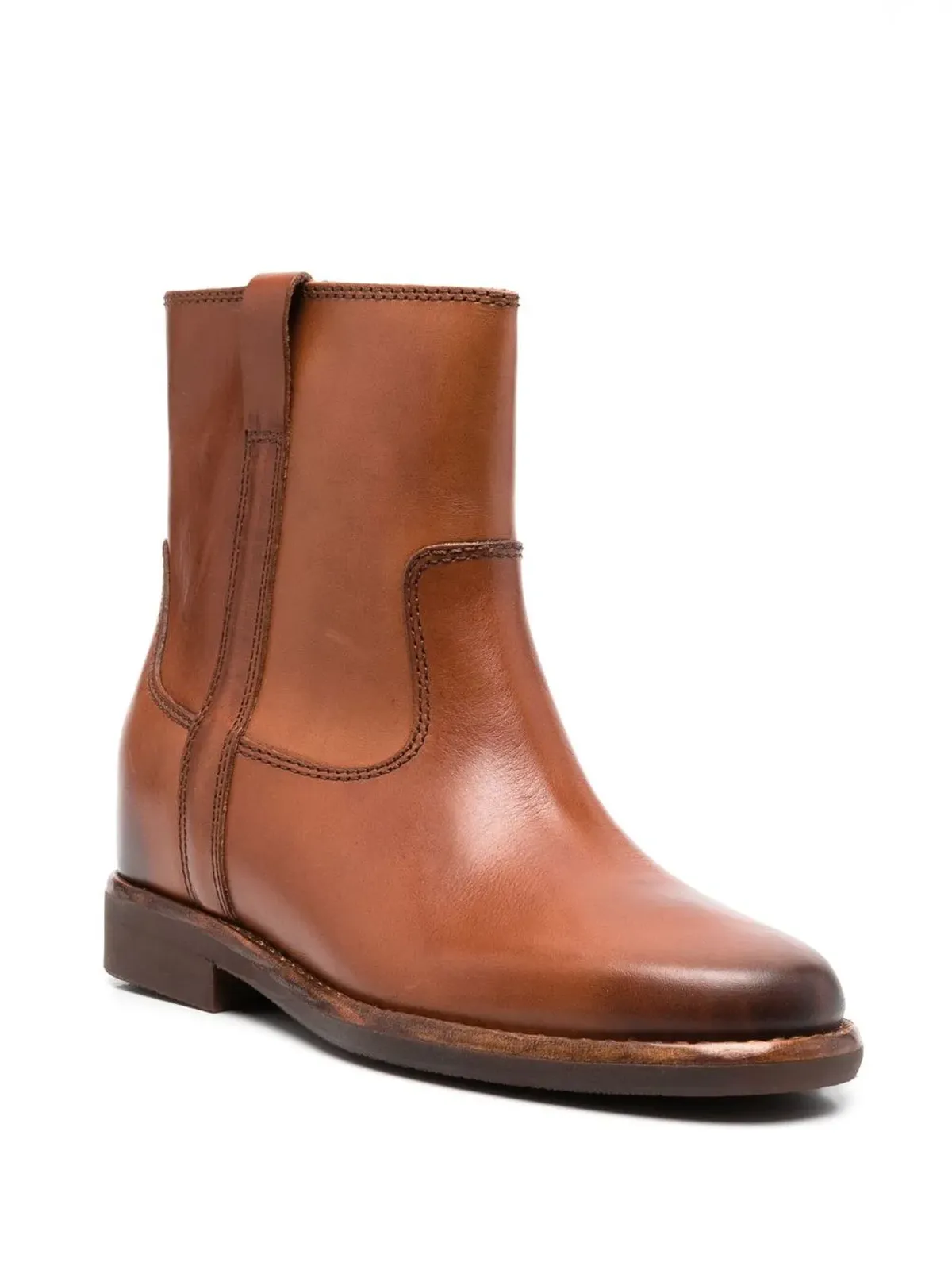 ISABEL MARANT Susee レザー アンクルブーツ - 画像2