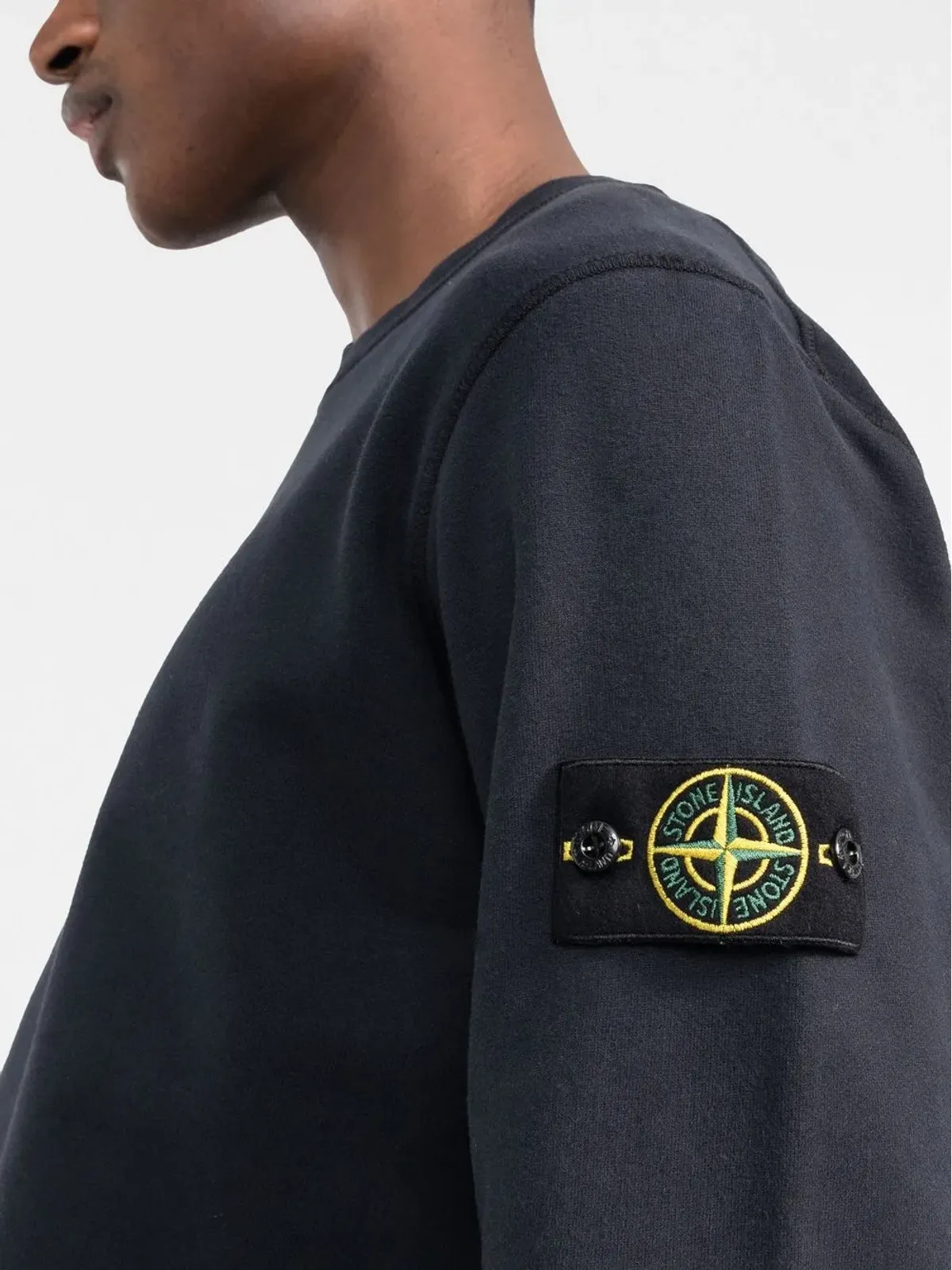 Stone Island Compassパッチ コットン スウェットシャツ - 画像5