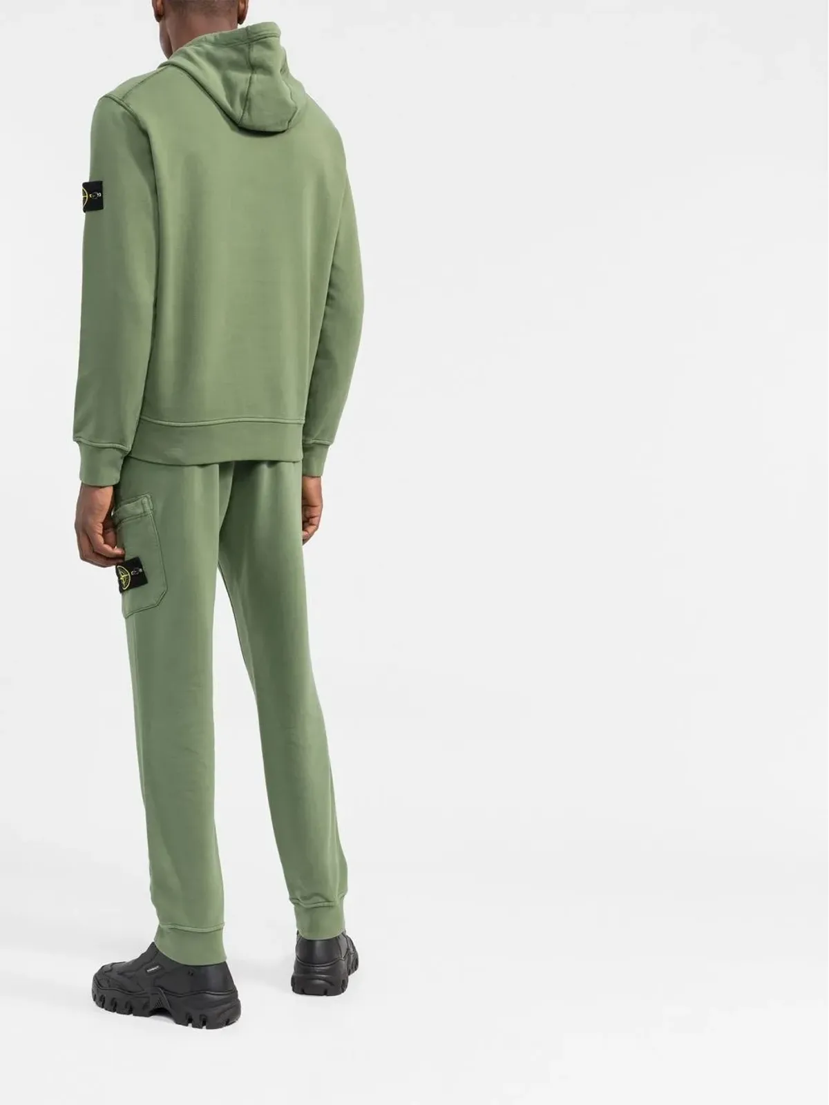 Stone Island テーパード フリース トラックパンツ - 画像4