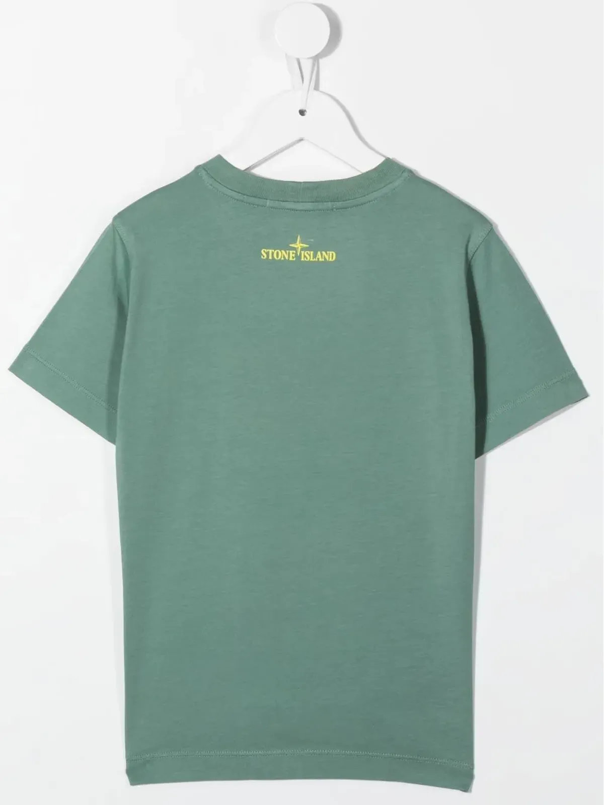 Stone Island Junior 指紋ロゴ Tシャツ - 画像2