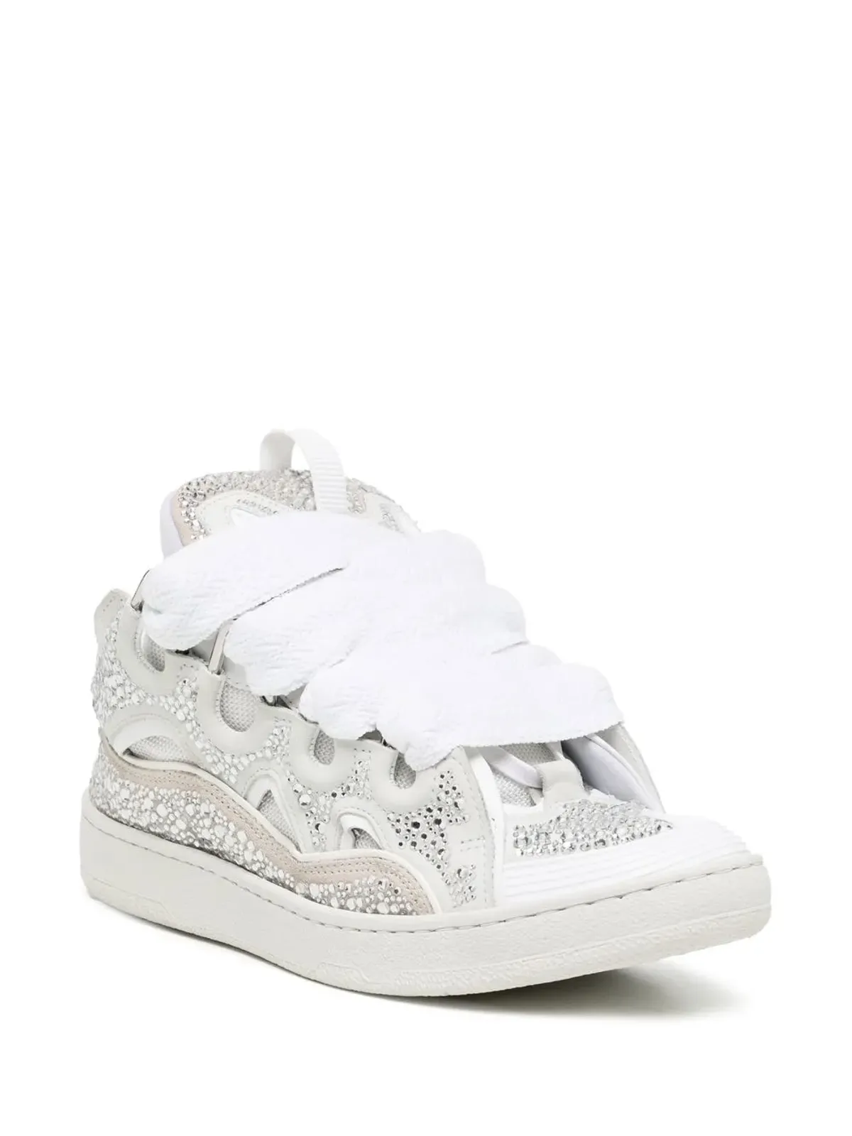 Lanvin カーブ ラインストーン スニーカー - 画像2