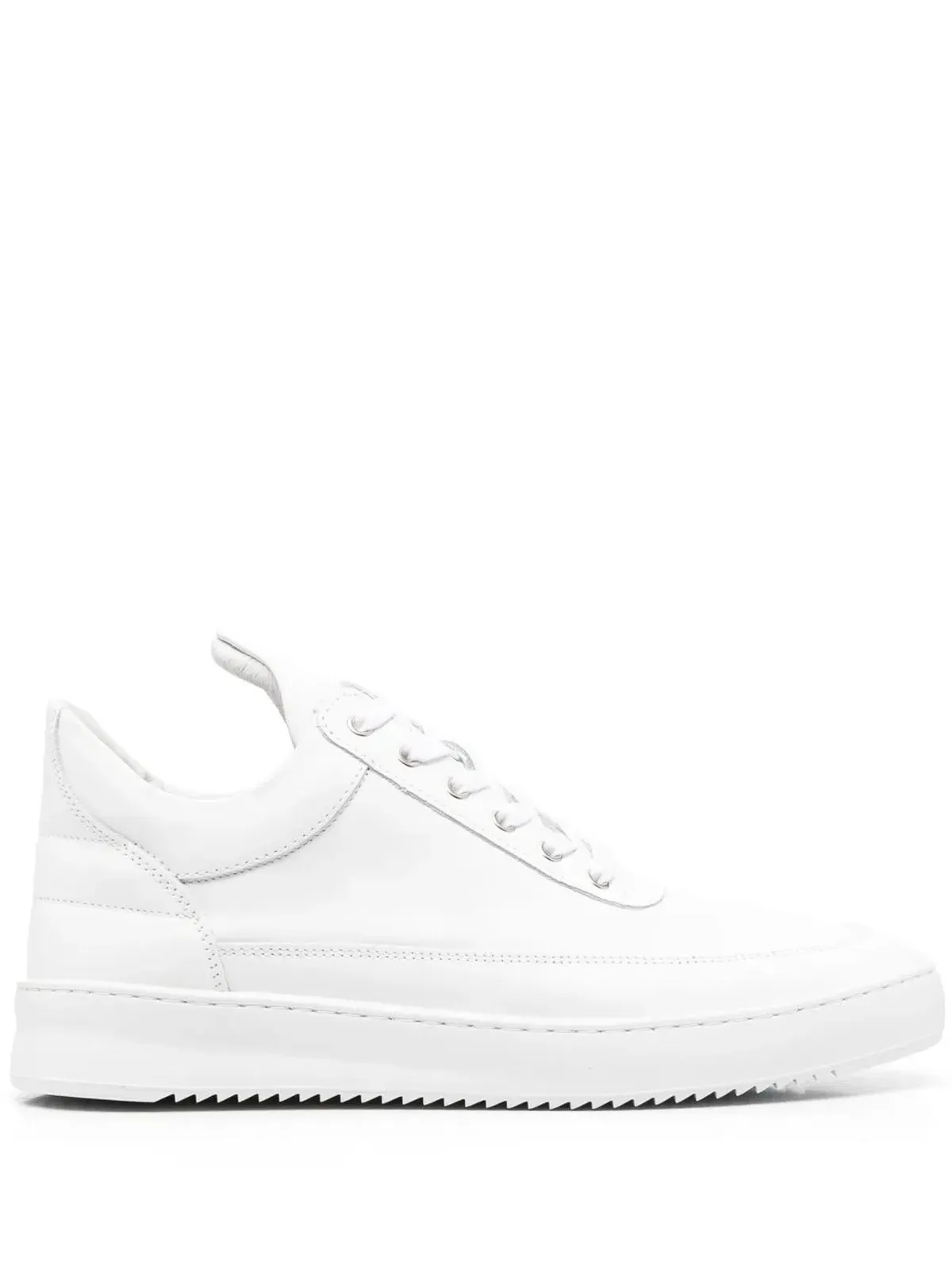 Filling Pieces ロゴエンボス レースアップスニーカー - 画像1
