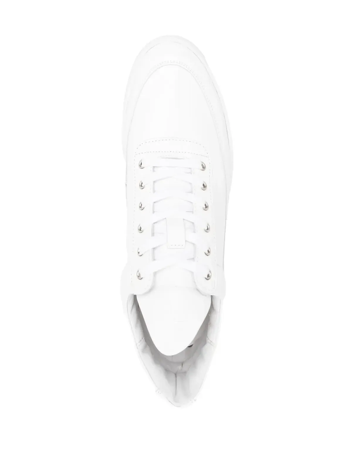 Filling Pieces ロゴエンボス レースアップスニーカー - 画像4