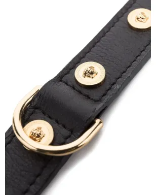 Versace large Icon pet collar - Black - サムネイル2