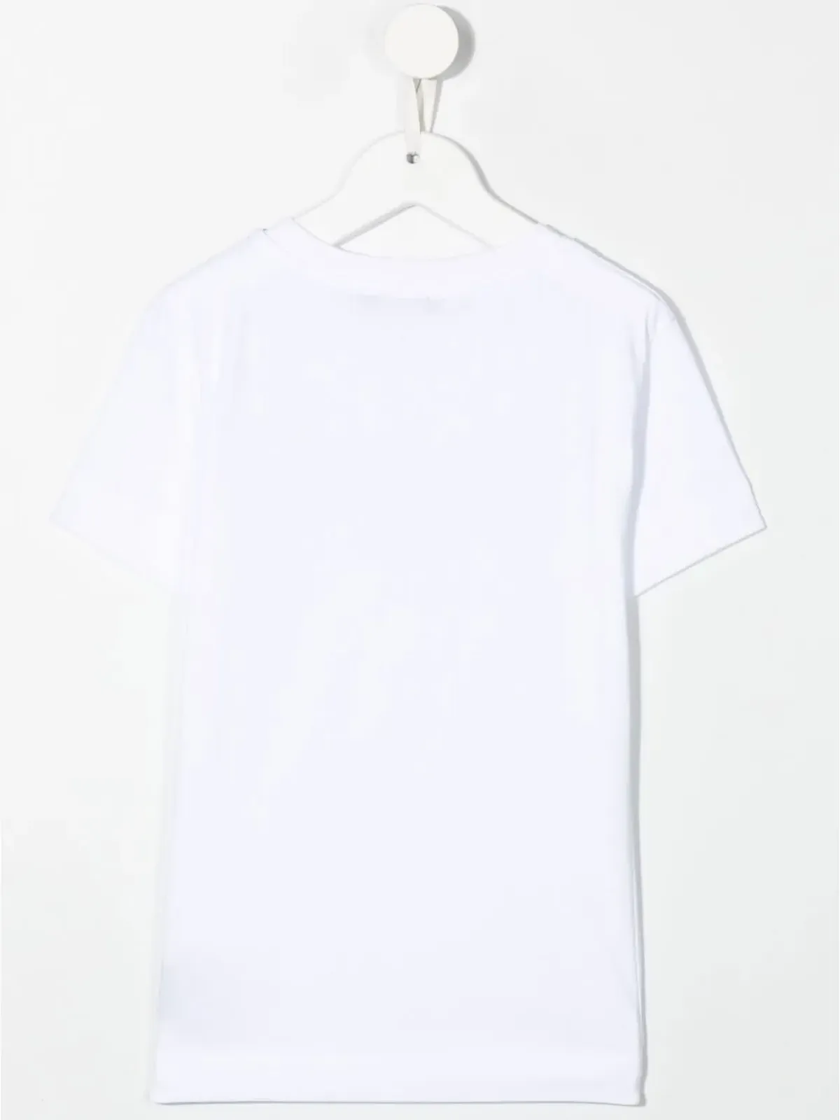 Balmain Kids logo crew-neck T-shirt - White - 画像2