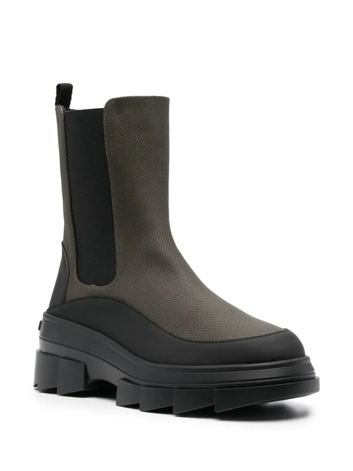 Stuart Weitzman ミリタリースリップオンブーツ - 画像2