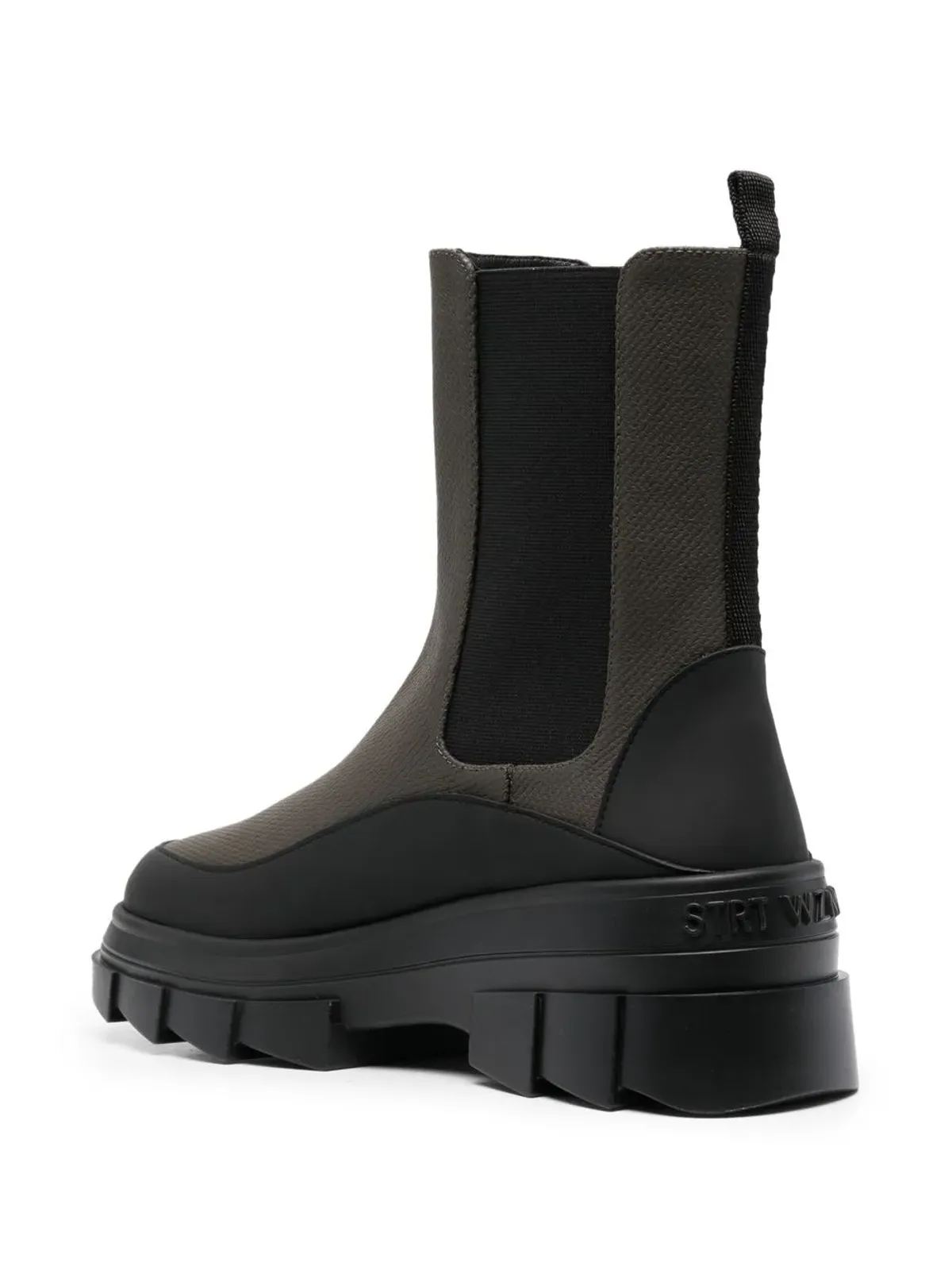 Stuart Weitzman ミリタリースリップオンブーツ - 画像3