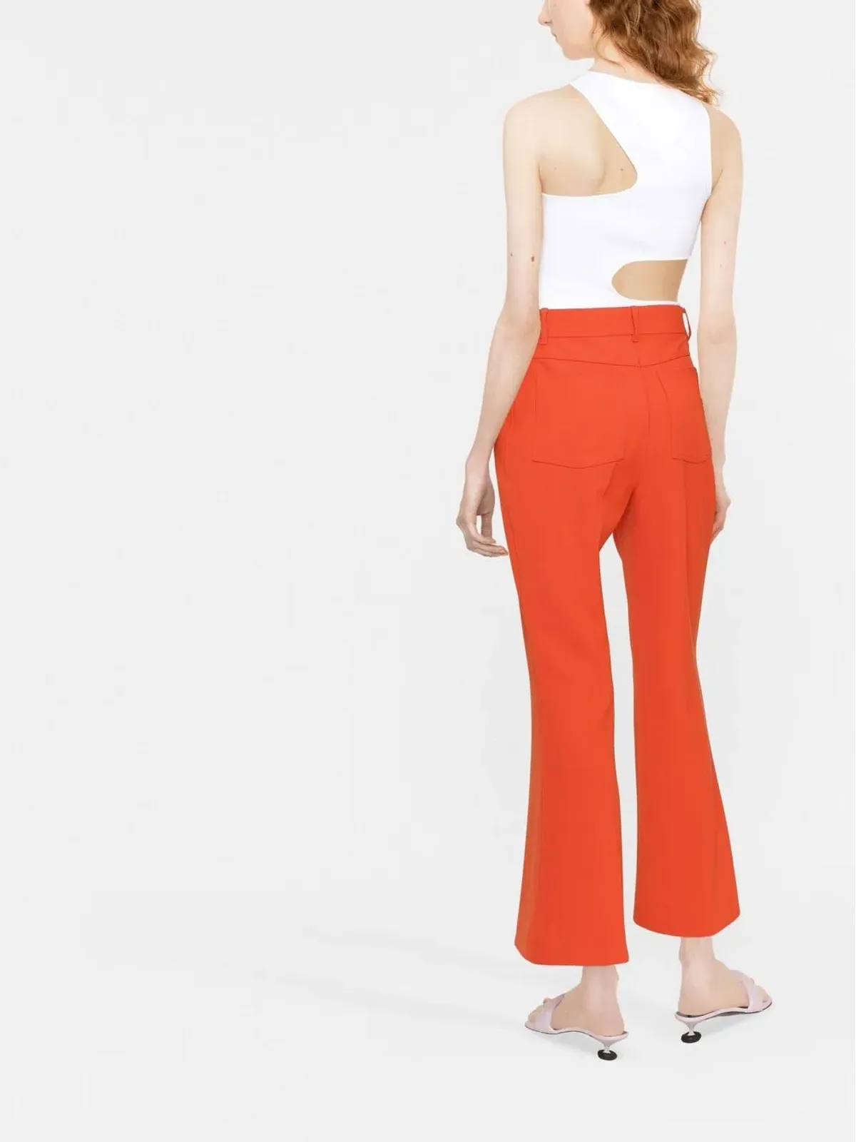 Stella McCartney ハイライズフレアパンツ - 画像2