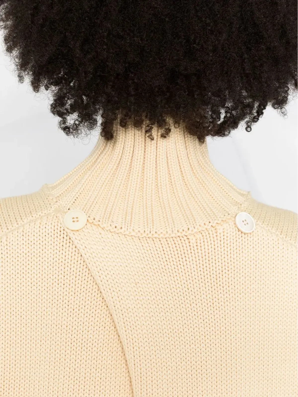 Jil Sander スリットスリーブ ハイネック ジャンパー - 画像3