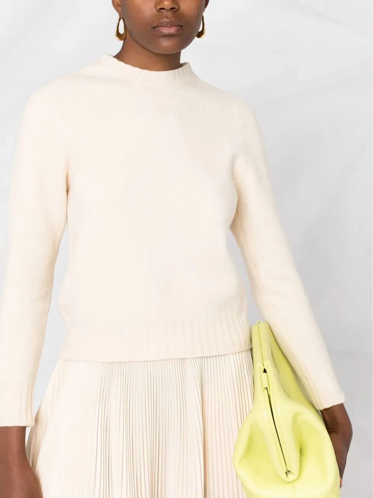 Jil Sander クルーネックニットジャンパー - 画像5