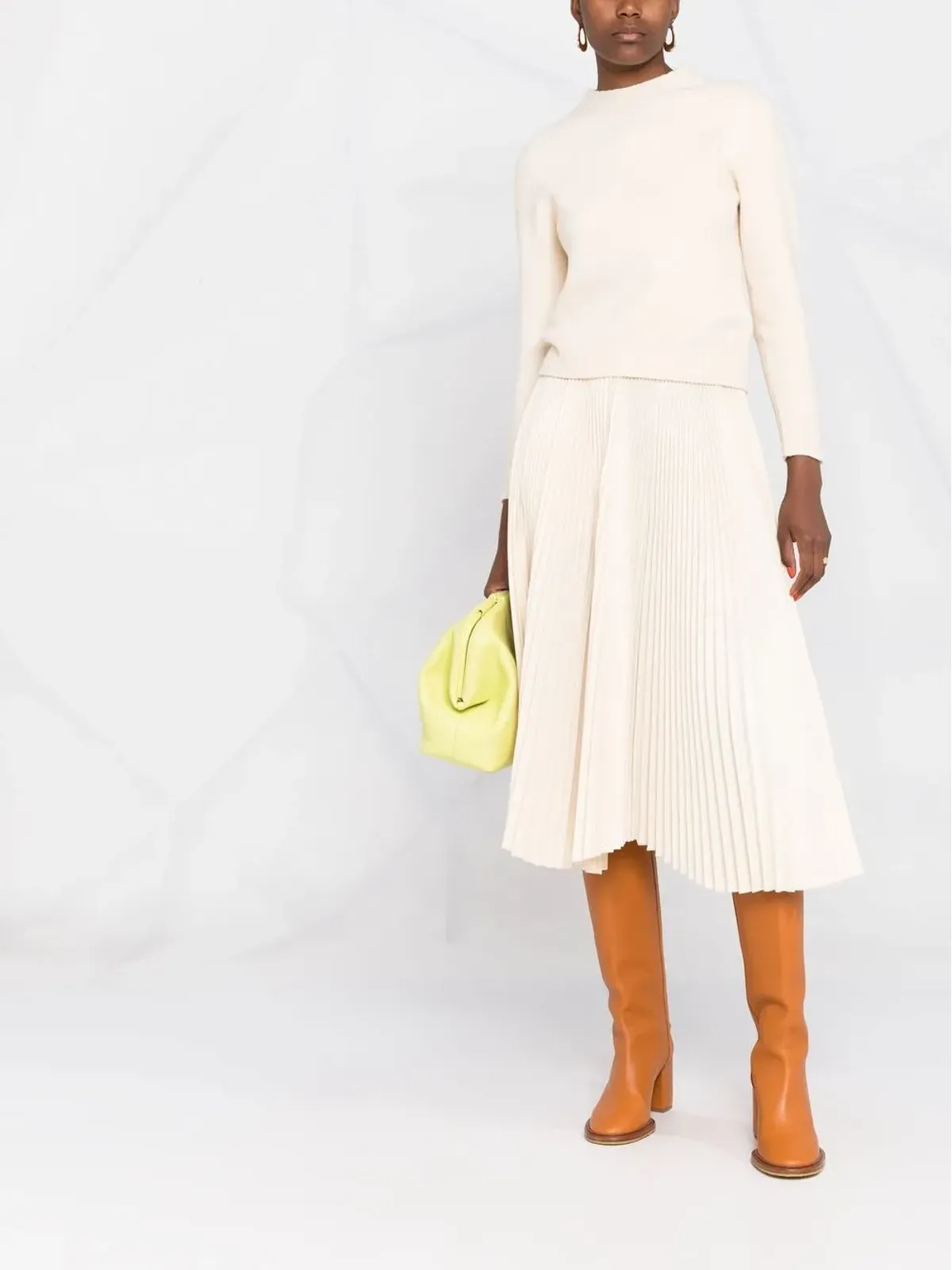 Jil Sander クルーネックニットジャンパー - 画像2