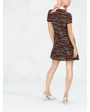 RED Valentino 星柄プリント半袖ドレス - サムネイル3