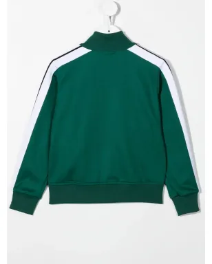 Palm Angels Kids ロゴプリント ジップアップ ボンバー ジャケット - サムネイル2