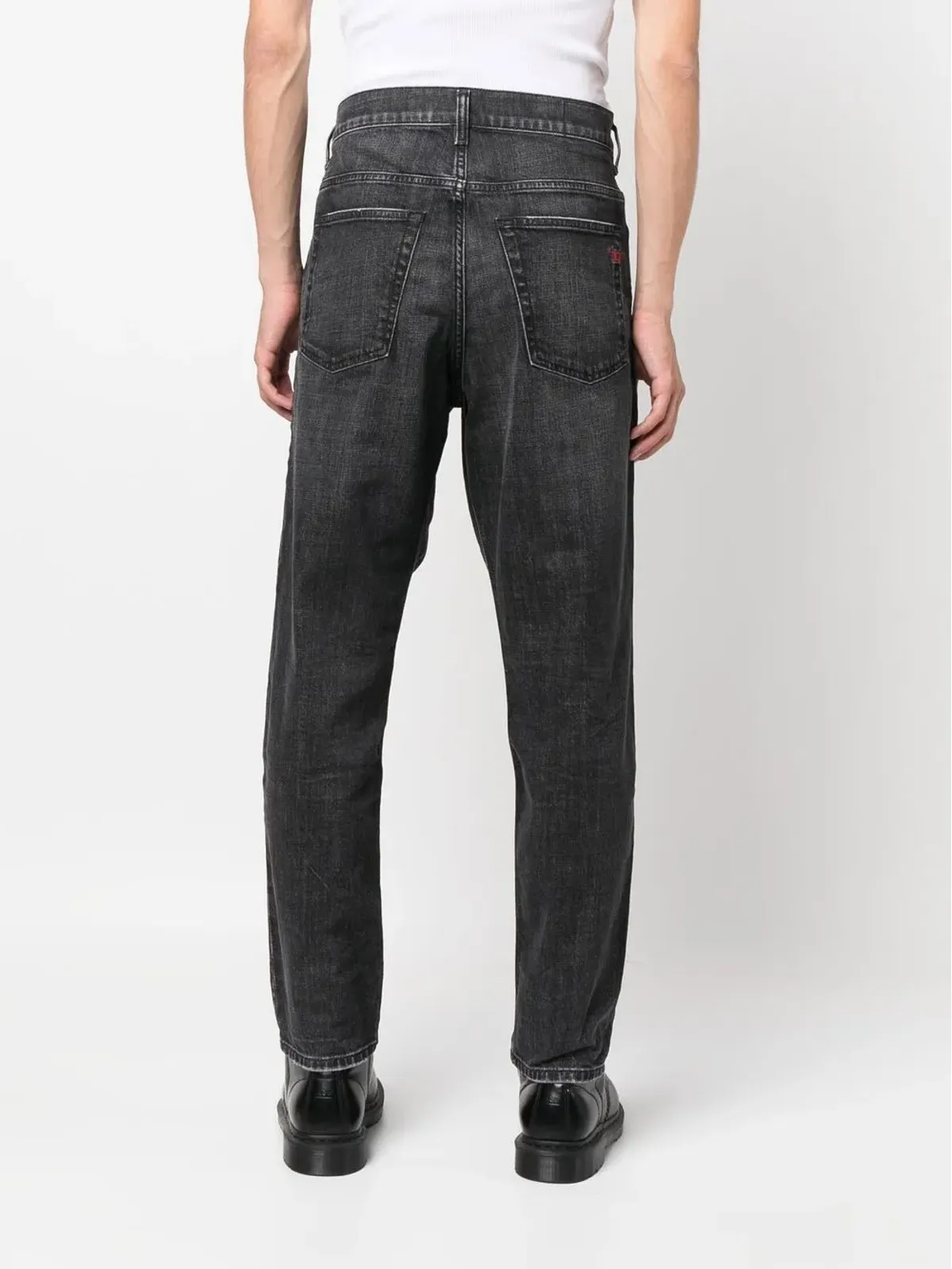 Diesel デニムストレートレッグジーンズ - 画像4