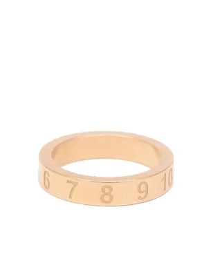 Maison Margiela 数字刻印リング - ゴールド - サムネイル1