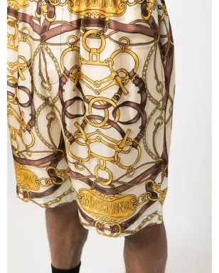 Moschino テディプリント シルクショーツ - サムネイル5