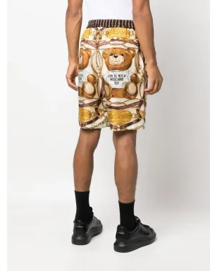 Moschino テディプリント シルクショーツ - サムネイル4