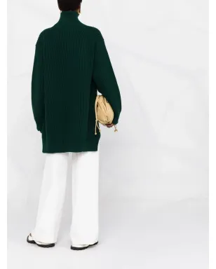 Jil Sander ロールネックリブ編みセーター - サムネイル4