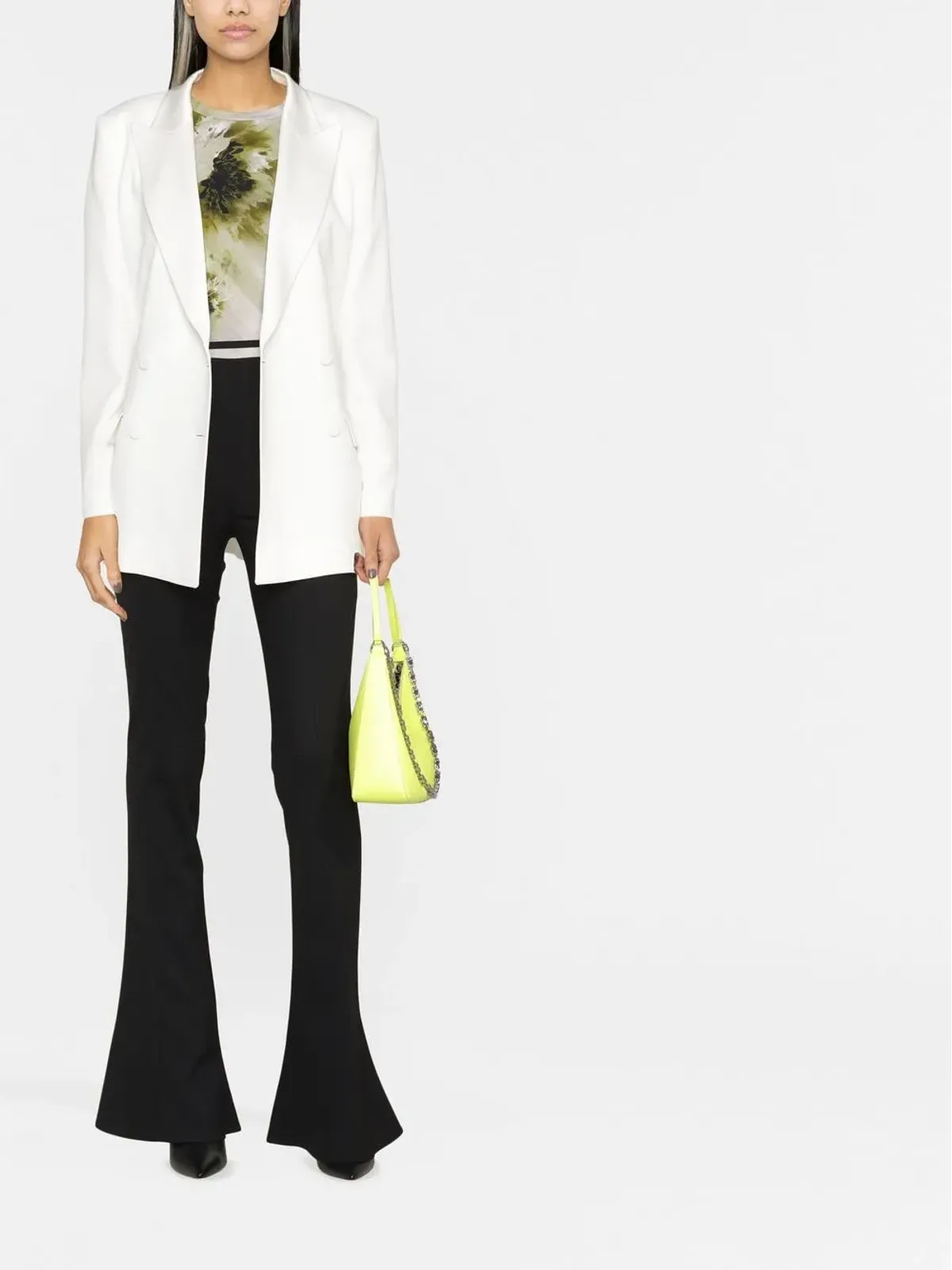 Alberta Ferretti ダブルブレスト テーラードブレザー - 画像2