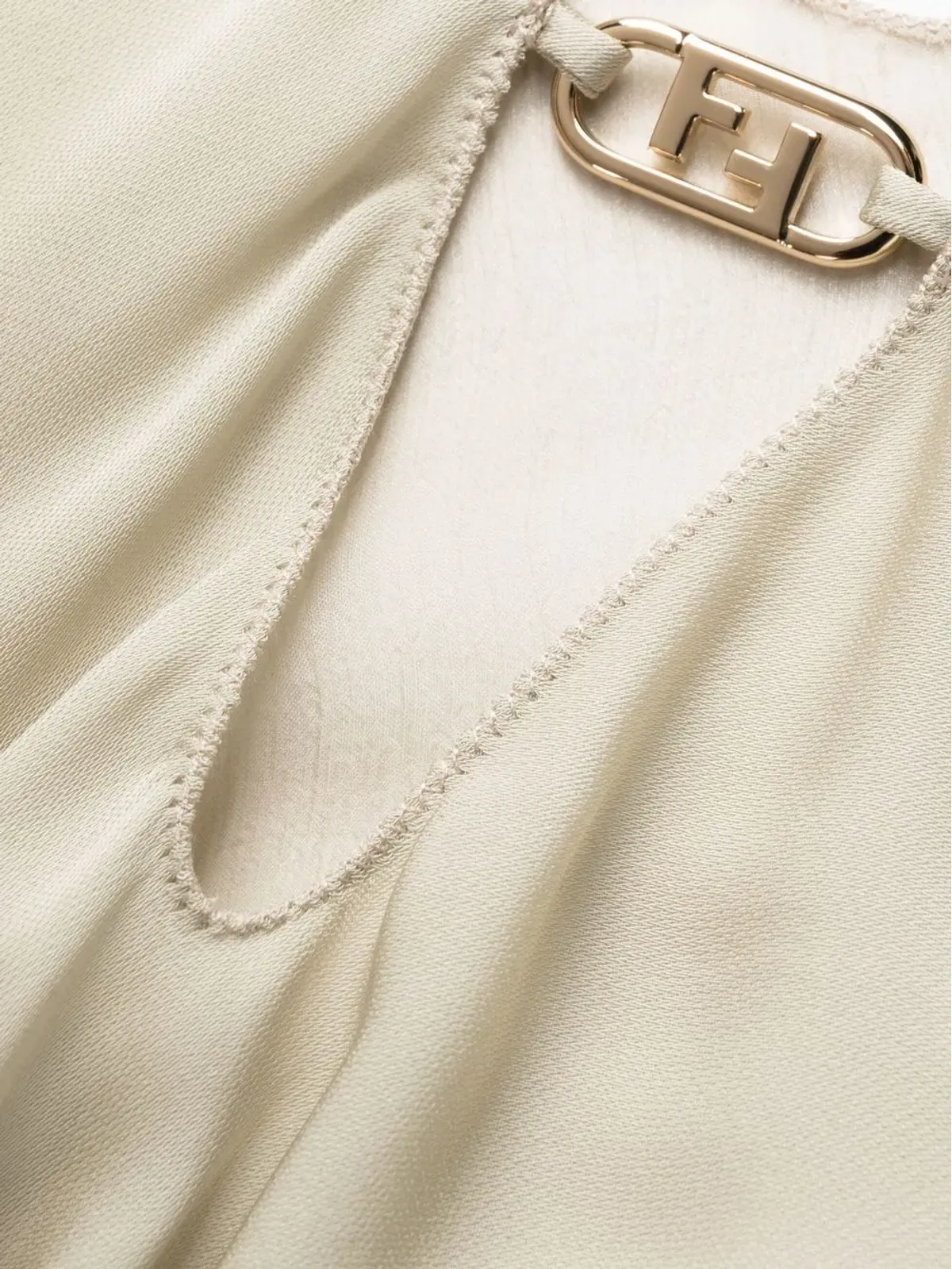 FENDI シルク ミディドレス - 画像5