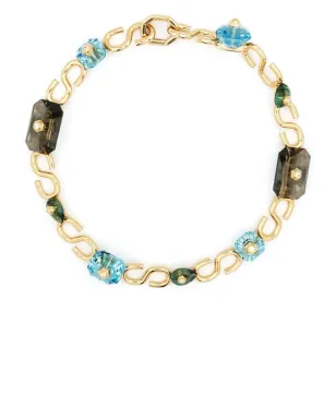 Swarovski Numina embellsihed ネックレス - Gold - サムネイル1