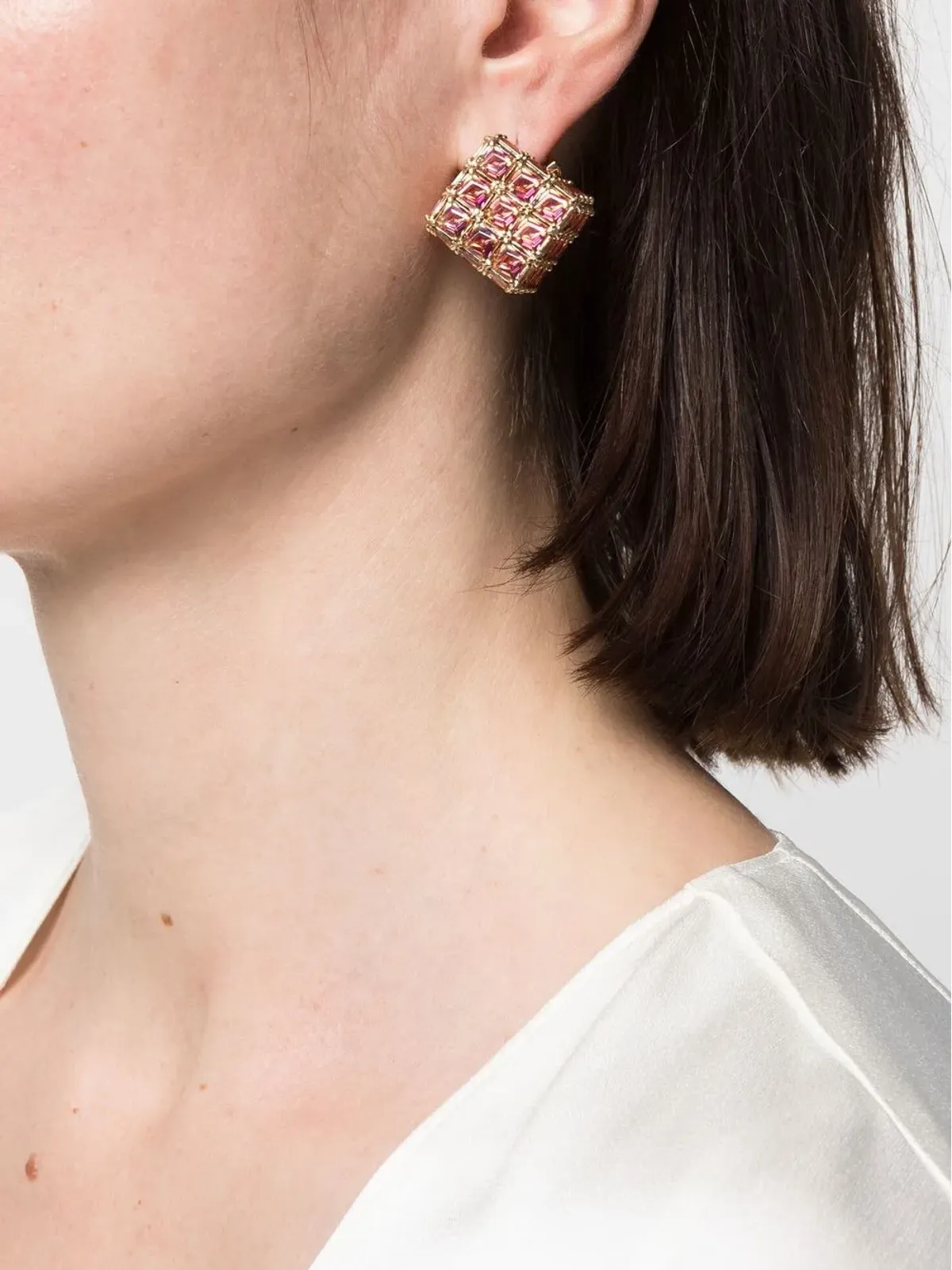Swarovski Curiosa シングルスタッドピアス - 画像2