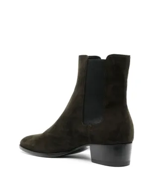 Saint Laurent Wyatt アンクルブーツ ブラウン - サムネイル3