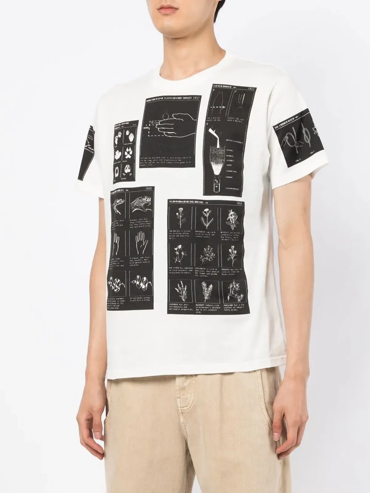 Phipps グラフィックプリントTシャツ - 画像3
