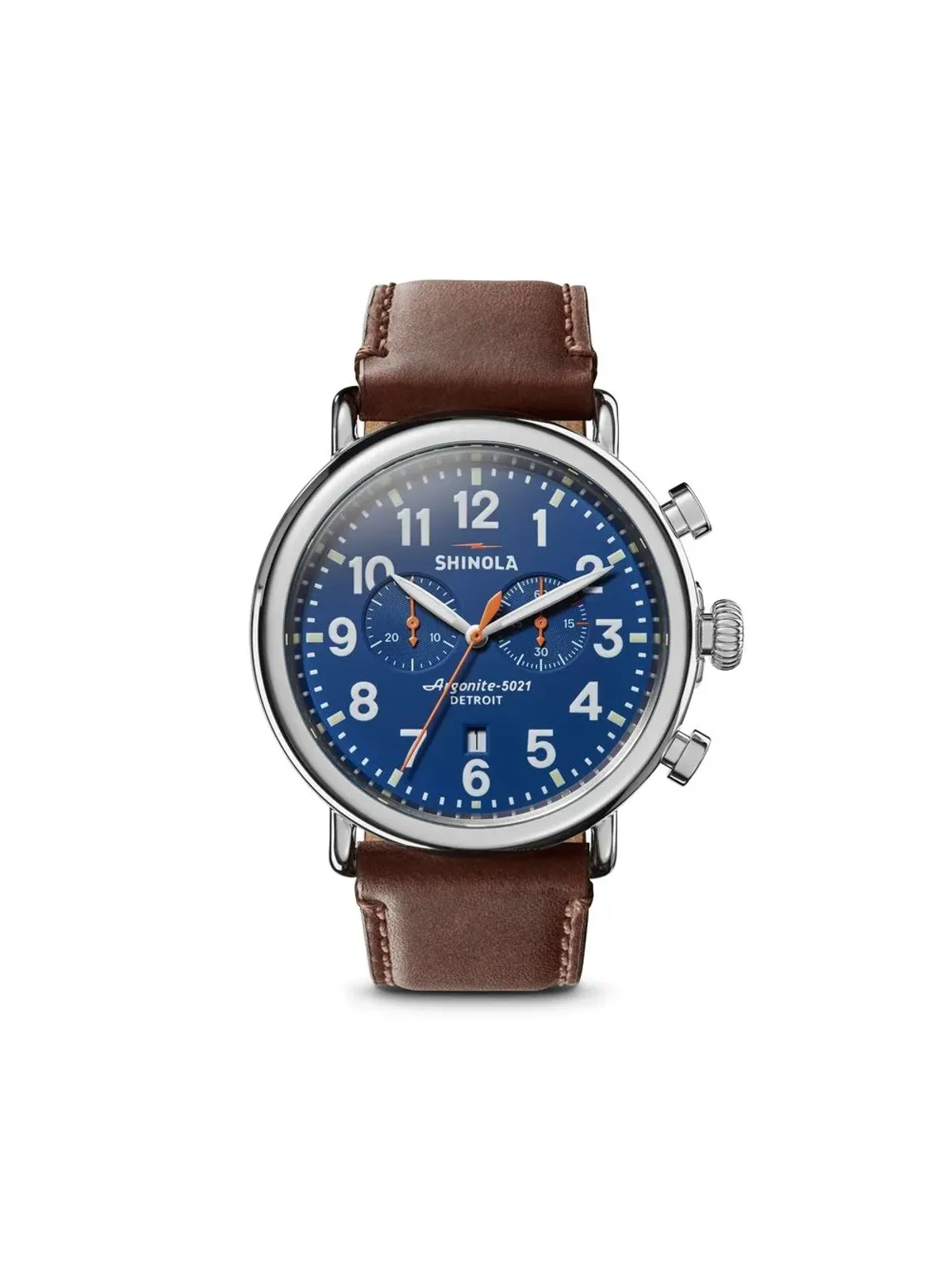 Shinola Runwell Chrono 47mm - Blue - 画像1