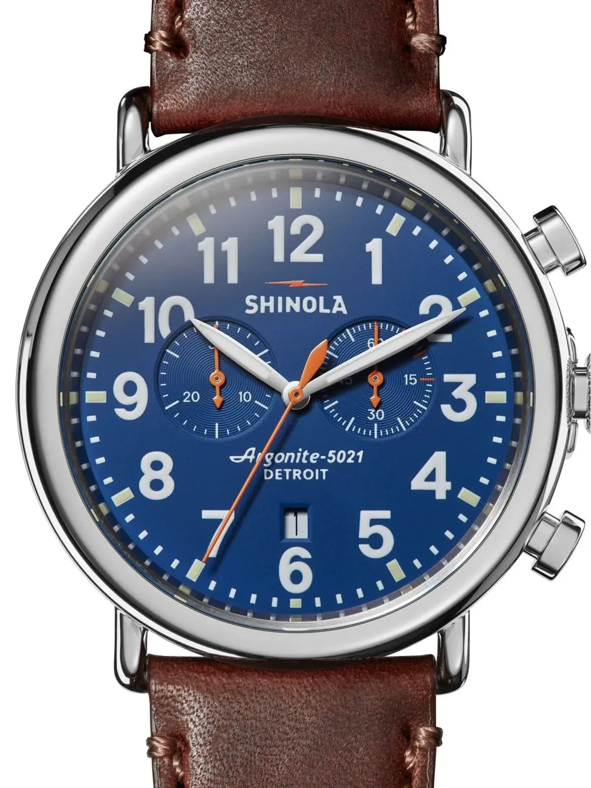 Shinola Runwell Chrono 47mm - Blue - 画像2