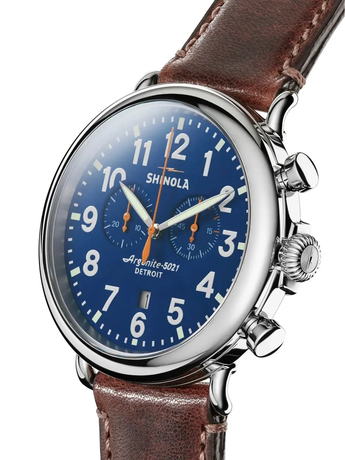 Shinola Runwell Chrono 47mm - Blue - 画像4