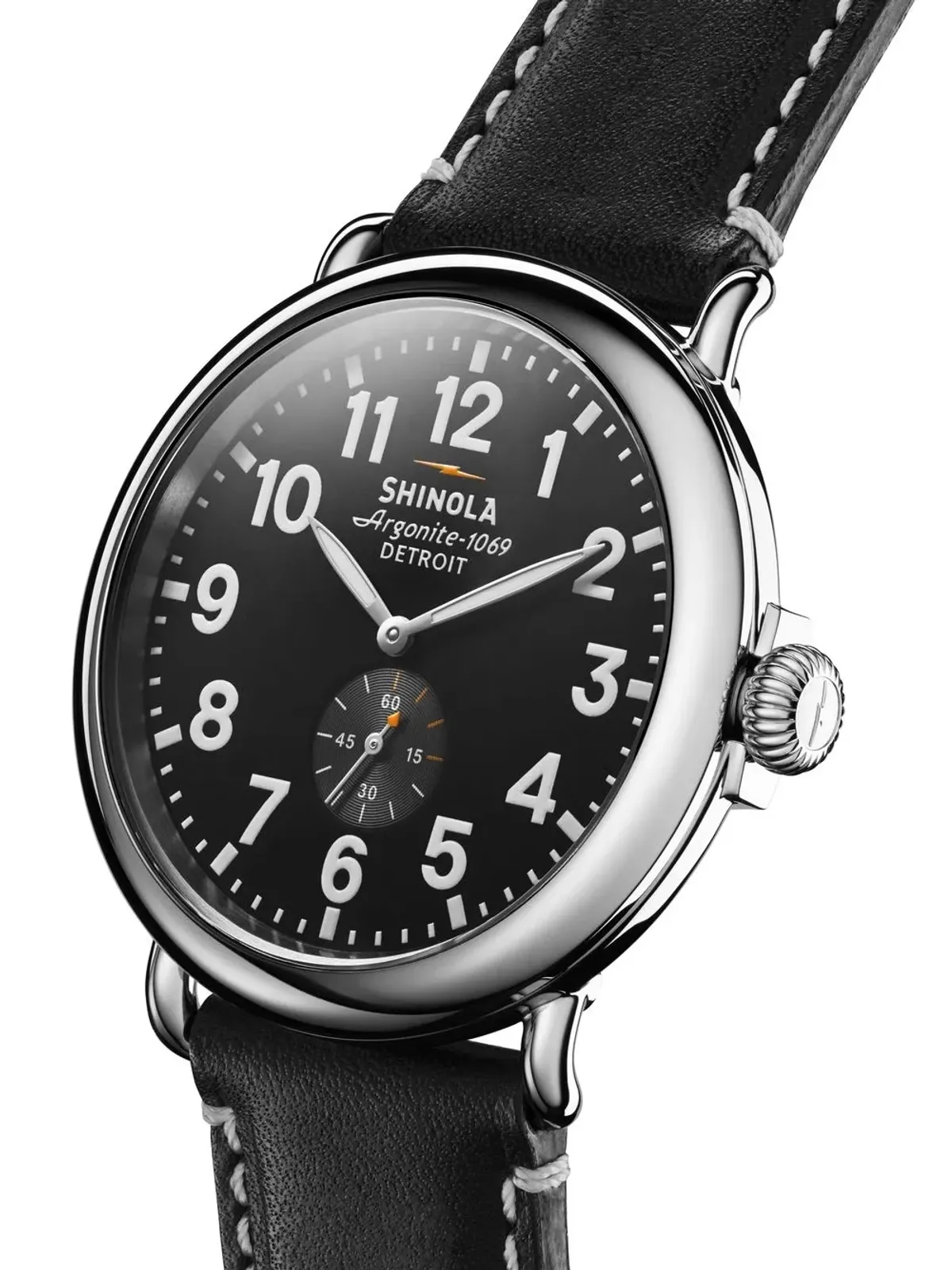 Shinola Runwell Sub Second ブラック - 画像3