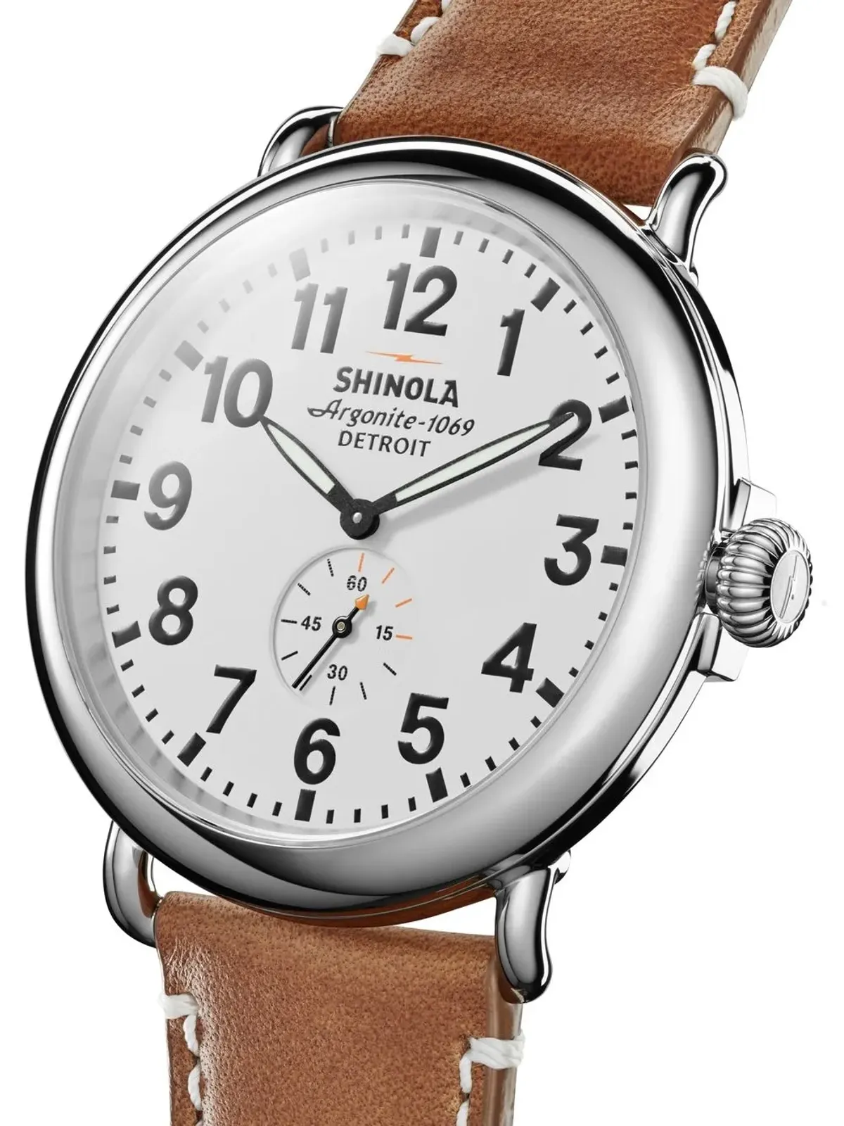 Shinola Runwell Sub Second ウォッチ - White - 画像4