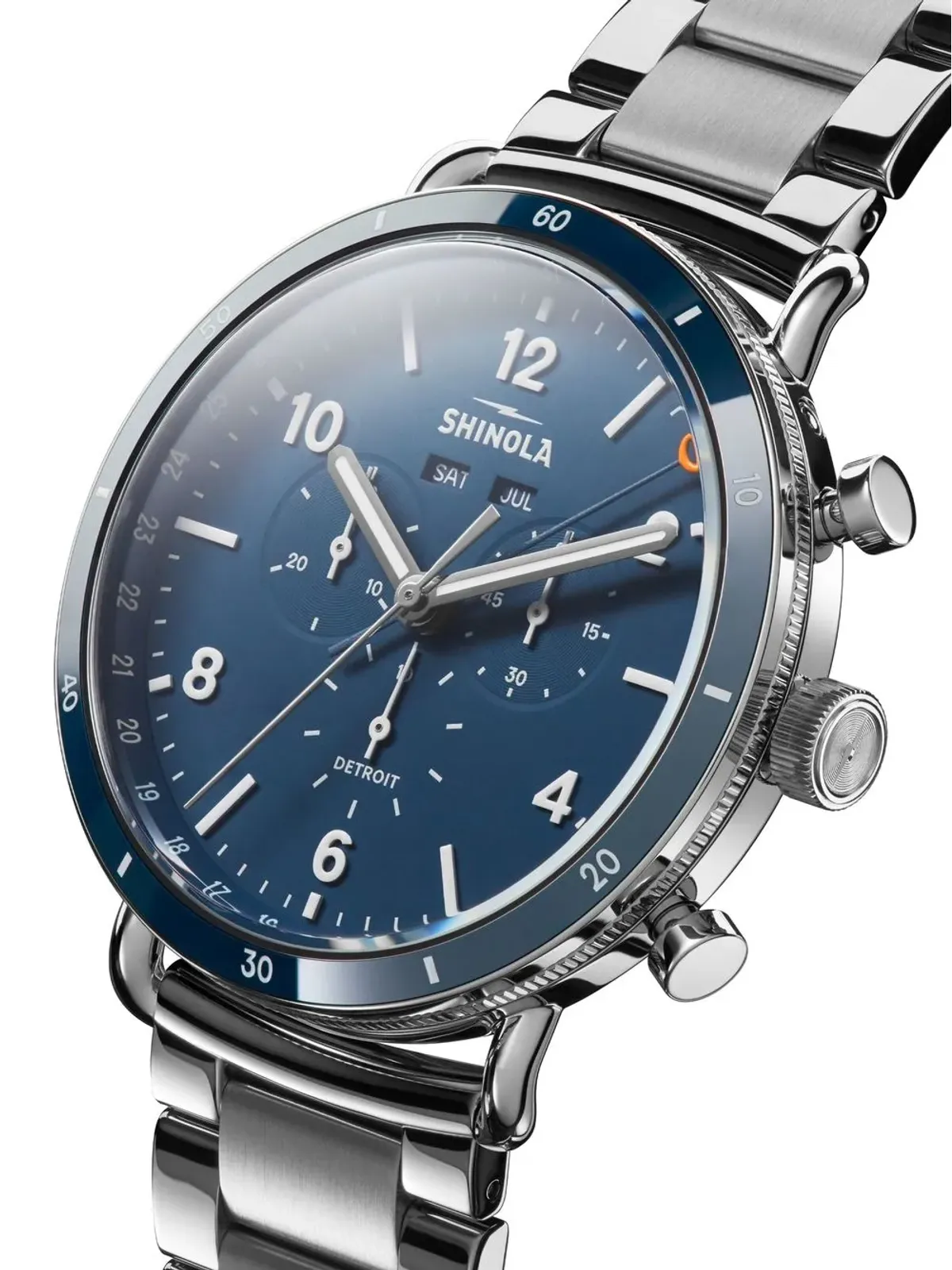 Shinola Canfield Sport ウォッチ - Blue - 画像4