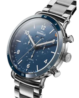 Shinola Canfield Sport ウォッチ - Blue - サムネイル4