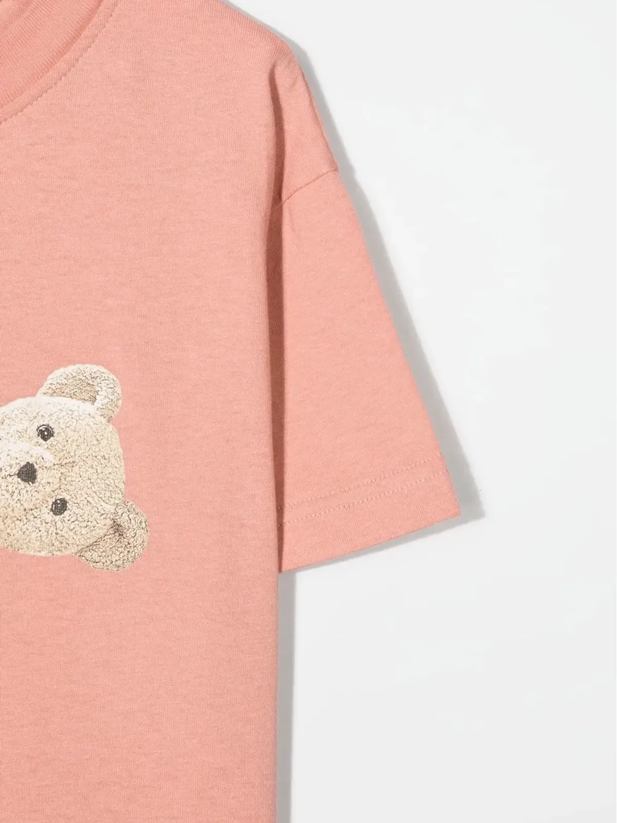 Palm Angels Kids テディベア柄コットンTシャツ - 画像3