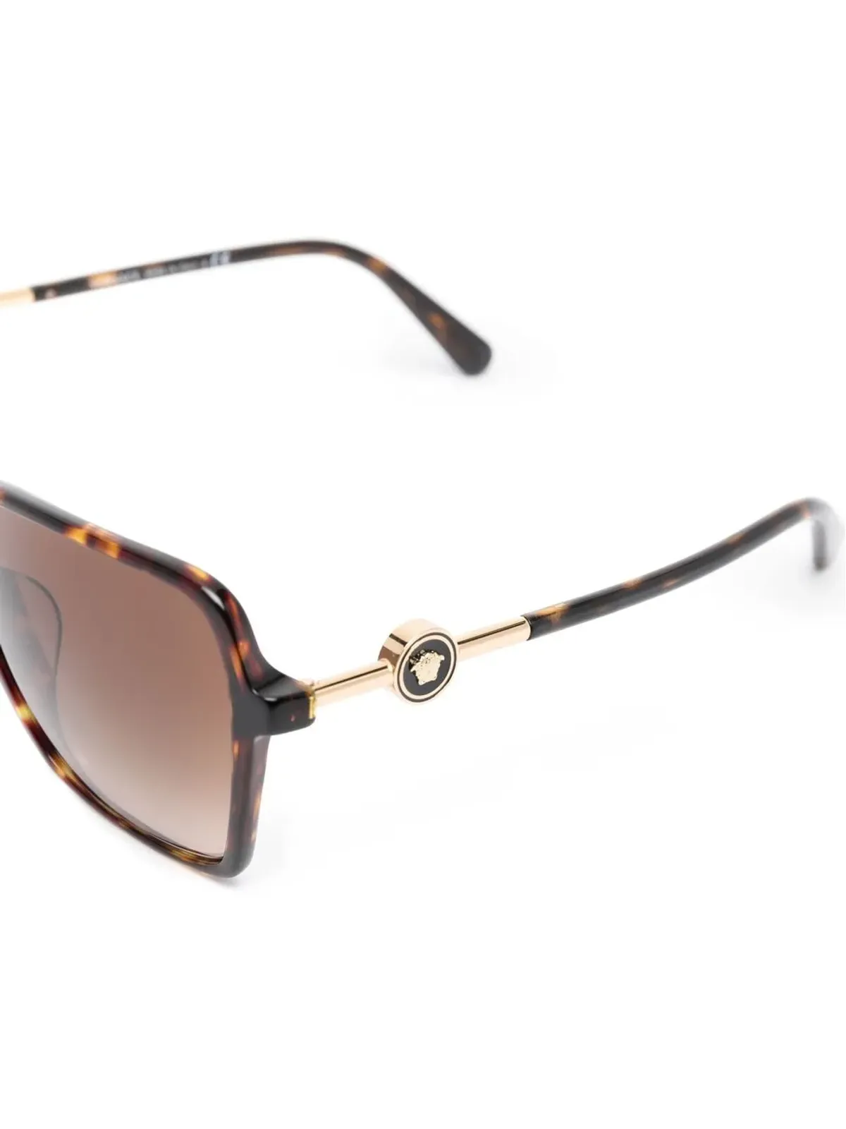 Versace Eyewear メデューサモチーフのスクエアサングラス - 画像3