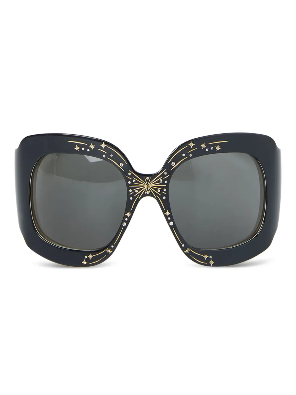 Gucci Eyewear 花火モチーフのスクエアサングラス - 画像1