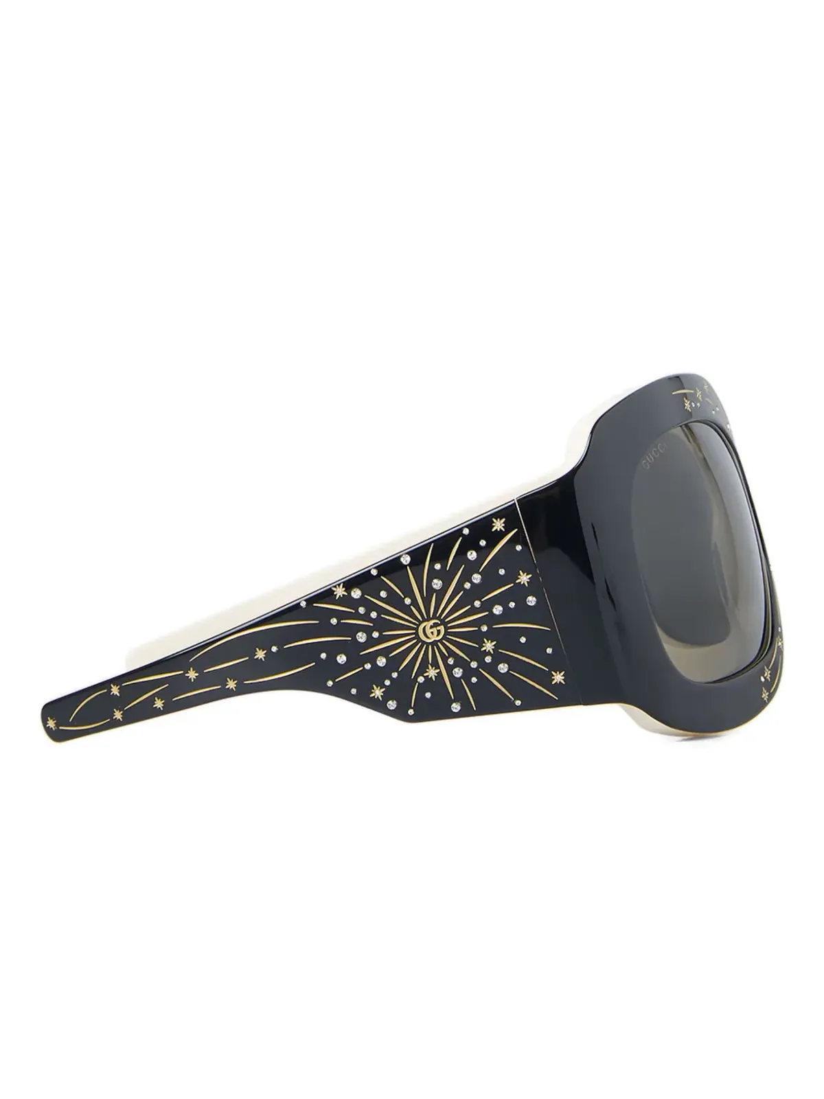 Gucci Eyewear 花火モチーフのスクエアサングラス - 画像3