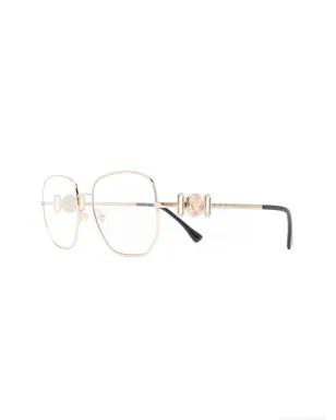 Versace Eyewear ロゴ入りスクエアフレーム眼鏡 - サムネイル2