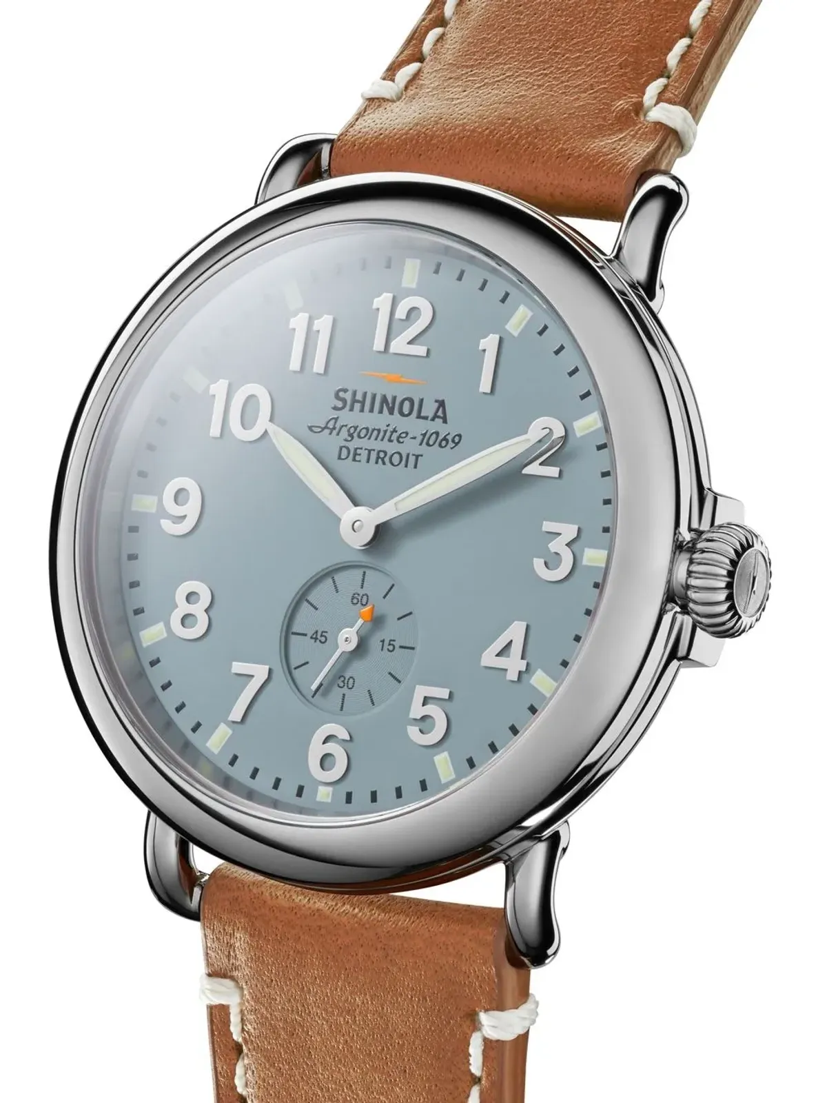 Shinola Runwell 41mm ブルー - 画像4